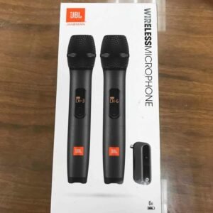 JBL Wireless Two Microphone System with Dual-Channel Receiver
