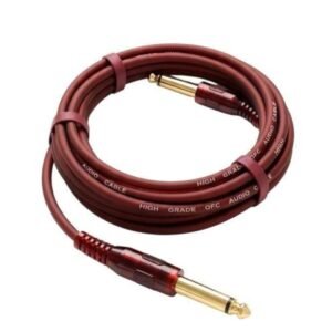 6.35mm Jack Audio Cable – Microphone, Guitar, Bass & Speaker Cable