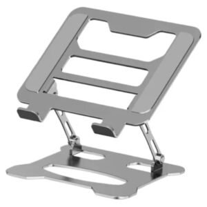 Adjustable Aluminum DJ Laptop Stand – Foldable & Multi-Angle