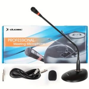 Professional Gooseneck Condenser Microphone – Desktop & Conference Microphone